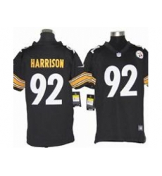 Youth Nike Youth Pittsburgh Steelers #92 James Harrison Black jerseys