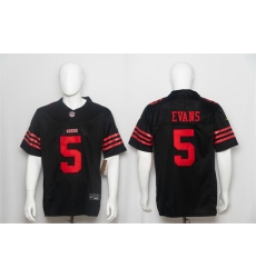 Men San Francisco 49ers 5 Mike Evans Black 2026 F U S E Vapor Limited Stitched Football Jersey Men San Francisco 49ers 5 Mike Evans Black 2026 F U S E Vapor Limited Stitched Football Jersey