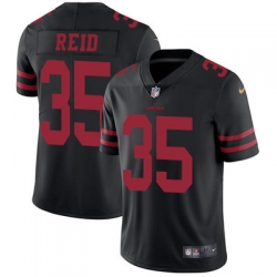 Nike 49ers #35 Eric Reid Black Alternate Mens Stitched NFL Vapor Untouchable Limited Jersey