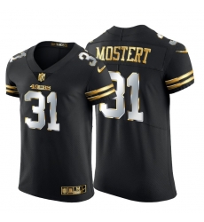 San Francisco 49ers 31 Raheem Mostert Men Nike Black Edition Vapor Untouchable Elite NFL Jersey