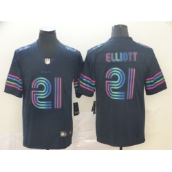 Cowboys 21 Ezekiel Elliott Navy City Edition Vapor Untouchable Limited Jersey