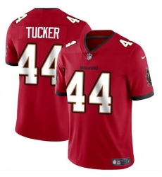 Men Tampa Bay Buccaneers 44 Sean Tucker Red Vapor Limited Stitched Jersey