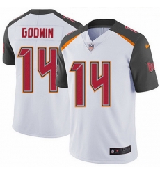 Nike Buccaneers 14 Chris Godwin White Men Stitched NFL Vapor Untouchable Limited Jersey