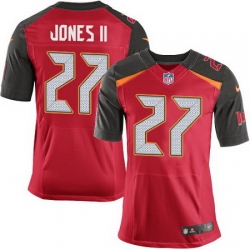 Nike Buccaneers #27 Ronald Jones II Red Team Color Mens Stitched NFL New Elite Jersey