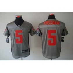 Nike Tampa Bay Buccaneers 5 Josh Freeman Grey Elite Shadow NFL Jersey