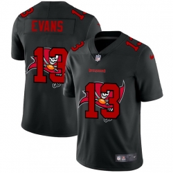 Tampa Bay Buccaneers 13 Mike Evans Men Nike Team Logo Dual Overlap Limited NFL Jersey Black