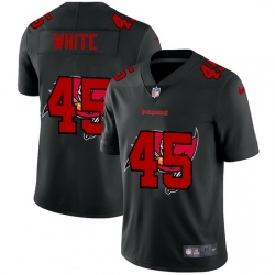 Tampa Bay Buccaneers 45 Devin White Men Nike Team Logo Dual Overlap Limited NFL Jersey Black