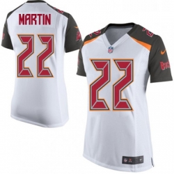 Womens Nike Tampa Bay Buccaneers 22 Doug Martin Game White NFL Jersey