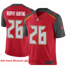 Buccaneers 26 Sean Murphy Bunting Red Team Color Youth Stitched Football Vapor Untouchable Limited Jersey