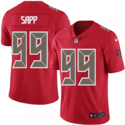 Nike Buccaneers #99 Warren Sapp Red Youth Stitched NFL Limited Rush Jersey