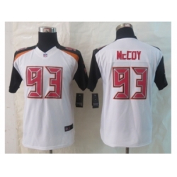 Nike Youth Tampa Bay Buccaneers #93 McCoy White Jerseys(2014 New)