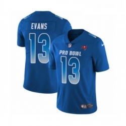 Youth Nike Tampa Bay Buccaneers 13 Mike Evans Limited Royal Blue NFC 2019 Pro Bowl NFL Jersey