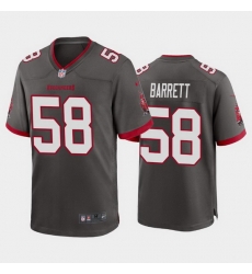 Youth Nike Tampa Bay Buccaneers 58 Shaquil Barrett Pewter Alternate Vapor Limited Jersey