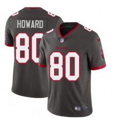 Youth Nike Tampa Bay Buccaneers 80 O J Howard Pewter Alternate Vapor Limited Football Jersey