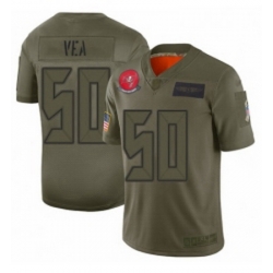 Youth Tampa Bay Buccaneers 50 Vita Vea Limited Camo 2019 Salute to Service Football Jersey