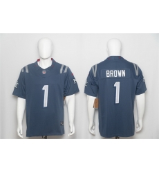 Men New England Patriots 1 A J Brown Storm Blue 2026 F U S E Rivalries Vapor Limited Stitched Football Jersey Men New England Patriots 1 A J Brown Storm Blue 2026 F U S E Rivalries Vapor Limited Stitched Football Jersey
