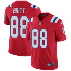 Nike Patriots #88 Kenny Britt Red Alternate Mens Stitched NFL Vapor Untouchable Limited Jersey