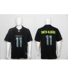 Men Seattle Seahawks 11 Jaxon Smith Njigba Black 2026 F U S E Vapor Untouchable Limited Stitched Football Jersey Men Seattle Seahawks 11 Jaxon Smith Njigba Black 2026 F U S E Vapor Untouchable Limited Stitched Football Jersey