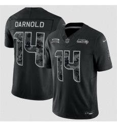 Men Seattle Seahawks 14 Sam Darnold Black F U S E 2026 Salute to Service Limited Stitched Football Jersey Men Seattle Seahawks 14 Sam Darnold Black F U S E 2026 Salute to Service Limited Stitched Football Jersey