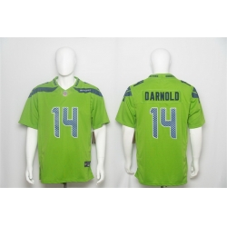 Men Seattle Seahawks  14 Sam Darnold Green 2026 F U S E  Vapor Untouchable Limited Stitched Football Jersey