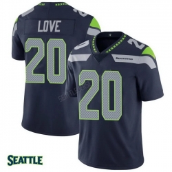 Men Seattle Seahawks  20 Julian Love Limited Navy Team Color Vapor Untouchable Jersey