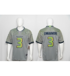 Men Seattle Seahawks 3 Nick Emmanwori Grey 2026 F U S E Rivalries Vapor Untouchable Limited Stitched Football Jersey Men Seattle Seahawks 3 Nick Emmanwori Grey 2026 F U S E Rivalries Vapor Untouchable Limited Stitched Football Jersey