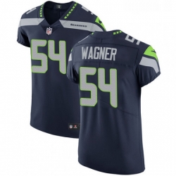 Mens Nike Seattle Seahawks 54 Bobby Wagner Steel Blue Team Color Vapor Untouchable Elite Player NFL Jersey