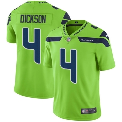 Nike Seahawks #4 Michael Dickson Green Men Stitched NFL Limited Rush Jersey