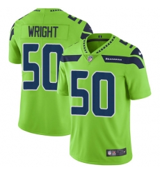 Nike Seahawks #50 K J Wright Green Mens Stitched NFL Limited Rush Jersey