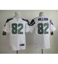 Nike Seattle Seahawks 82 Luke Willson White Elite NFL Jersey