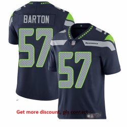 Seahawks 57 Cody Barton Steel Blue Team Color Men Stitched Football Vapor Untouchable Limited Jersey