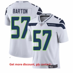 Seahawks 57 Cody Barton White Men Stitched Football Vapor Untouchable Limited Jersey