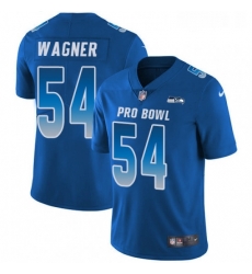 Womens Nike Seattle Seahawks 54 Bobby Wagner Limited Royal Blue 2018 Pro Bowl NFL Jersey