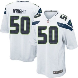 Nike Seahawks #50 K J  Wright White Youth Stitched NFL Elite Jersey