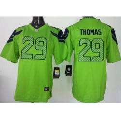 Youth Nike Seattle Seahawks 29 Earl Thomas Green Jerseys