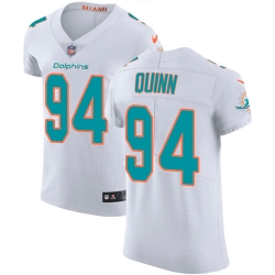 Nike Dolphins #94 Robert Quinn White Mens Stitched NFL Vapor Untouchable Elite Jersey