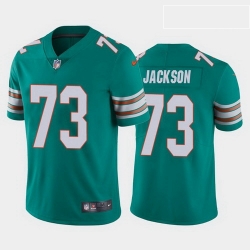 men austin jackson miami dolphins aqua alternate vapor limited jersey 