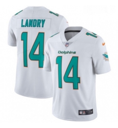 Youth Nike Miami Dolphins 14 Jarvis Landry Elite White NFL Jersey