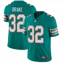 Youth Nike Miami Dolphins 32 Kenyan Drake Aqua Green Alternate Vapor Untouchable Limited Player NFL Jersey