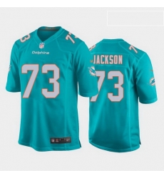 youth austin jackson miami dolphins aqua game jersey 