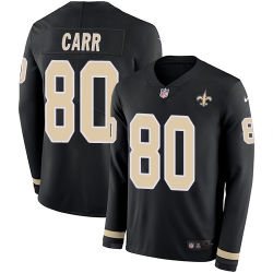 Limited Nike OliveGold Mens Austin Carr Jersey NFL 80 New Orleans Saints 2017 Salute to Service