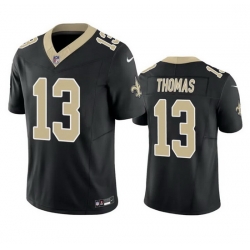 Men New Orleans Saints 13 Michael Thomas Black 2023 F.U.S.E. Vapor Untouchable Limited Stitched Jersey