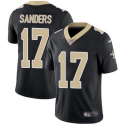 Nike Saints 17 Emmanuel Sanders Black Team Color Men Stitched NFL Vapor Untouchable Limited Jersey