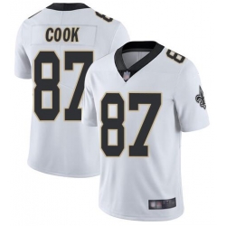 Nike Saints 87 Jared Cook White Vapor Untouchable Limited Jesey