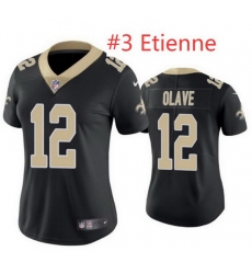 Women Saints Etienne #3 Black F U S E Jersey