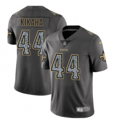 Youth Nike Saints #44 Hau oli Kikaha Gray Static NFL Vapor Untouchable Game Jersey