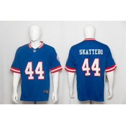 Men New York Giants  44 Cam Skattebo Royal F U S E  Vapor Untouchable Limited Stitched Jersey