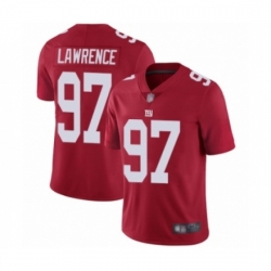 Men New York Giants #97 Dexter Lawrence Red Alternate Vapor Untouchable Limited Player Football Jersey