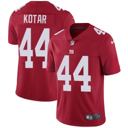 Nike Giants #44 Doug Kotar Red Alternate Mens Stitched NFL Vapor Untouchable Limited Jersey