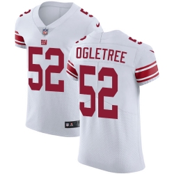 Nike Giants #52 Alec Ogletree White Mens Stitched NFL Vapor Untouchable Elite Jersey